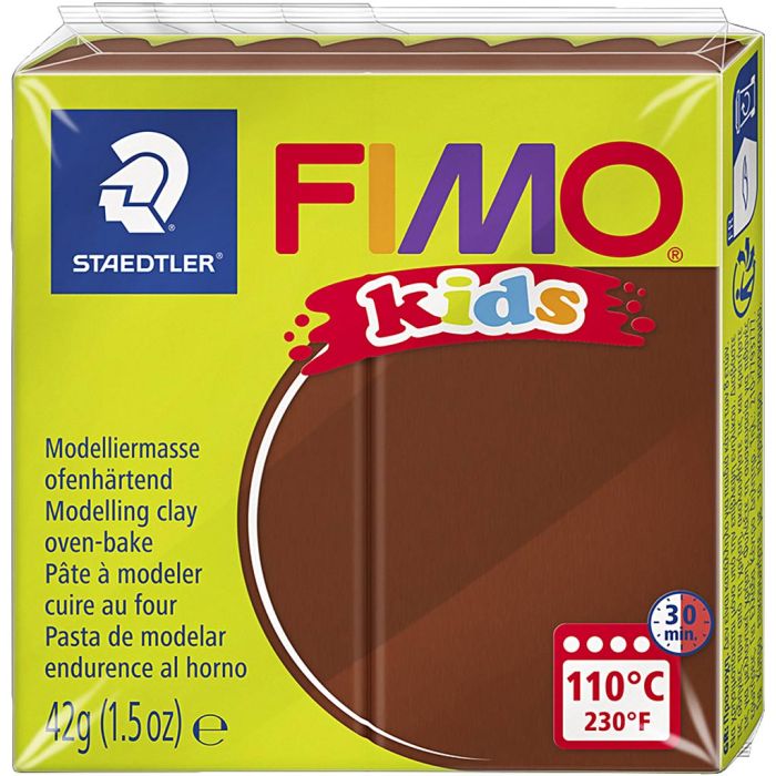 FIMO® Kids Clay, Braun, 42 g/ 1 Pck