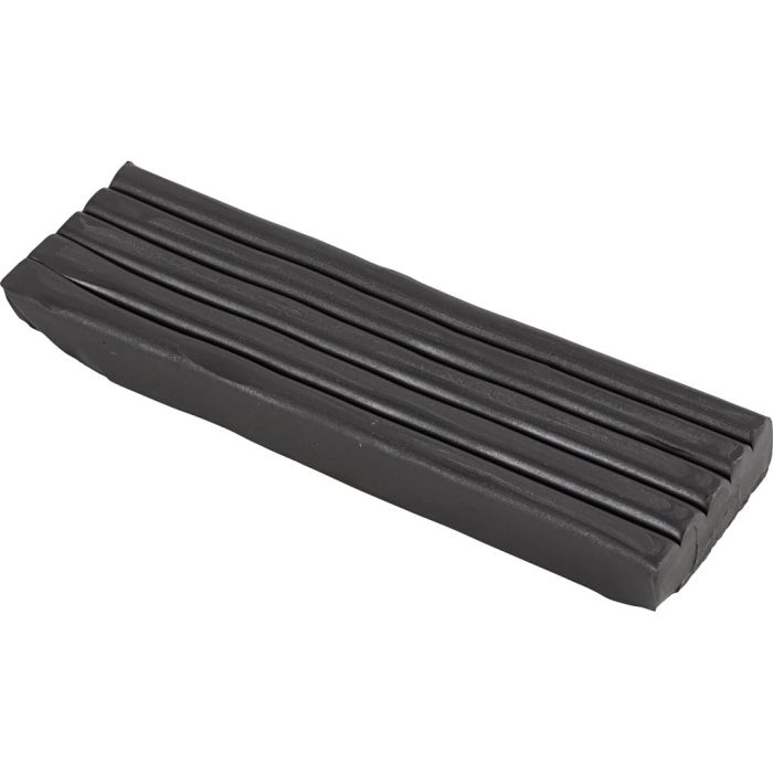Knetmasse, Schwarz, 200 g/ 1 Pck