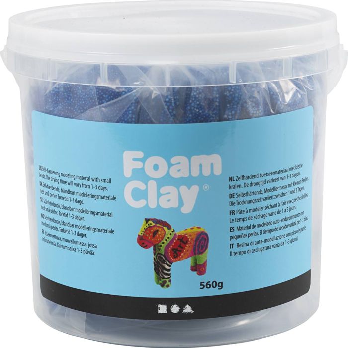 Foam Clay® , Blau, 560 g/ 1 Eimer