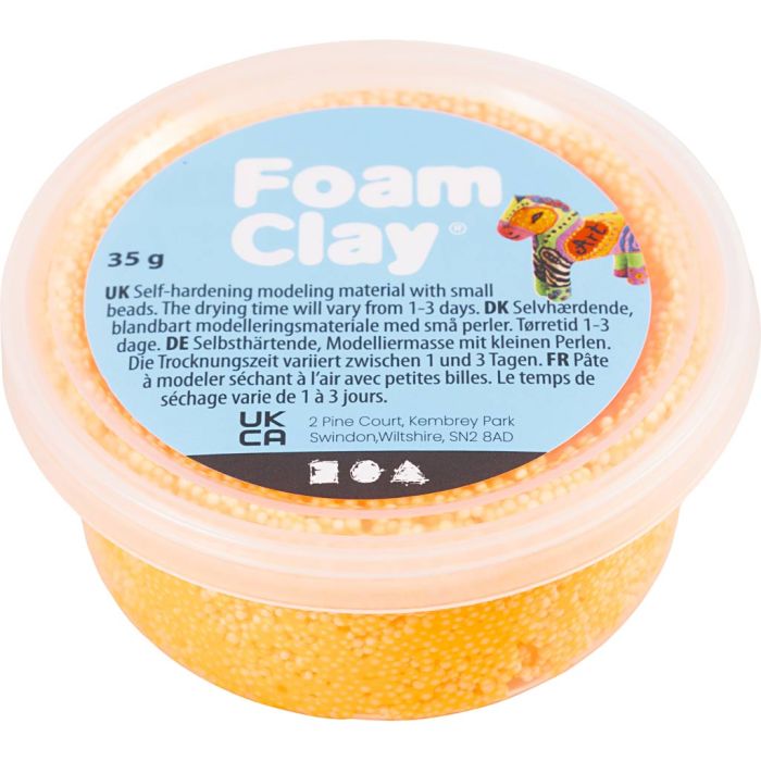 Foam Clay® , Orange, 35 g/ 1 Dose