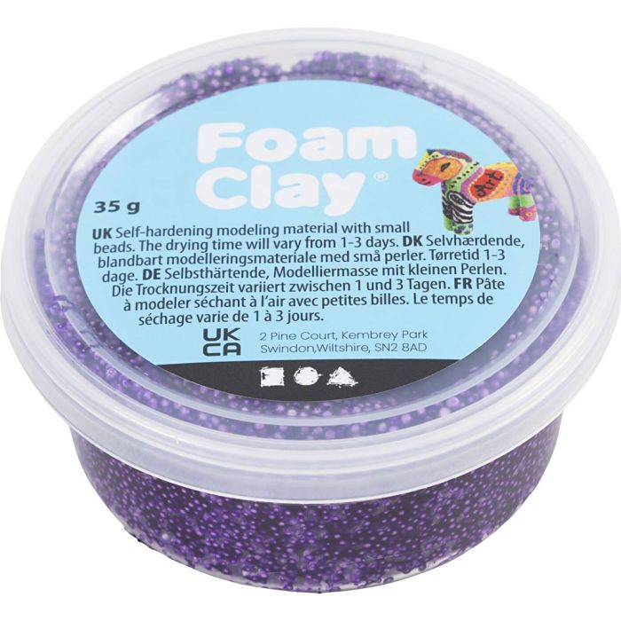 Foam Clay® , Flieder, 35 g/ 1 Dose