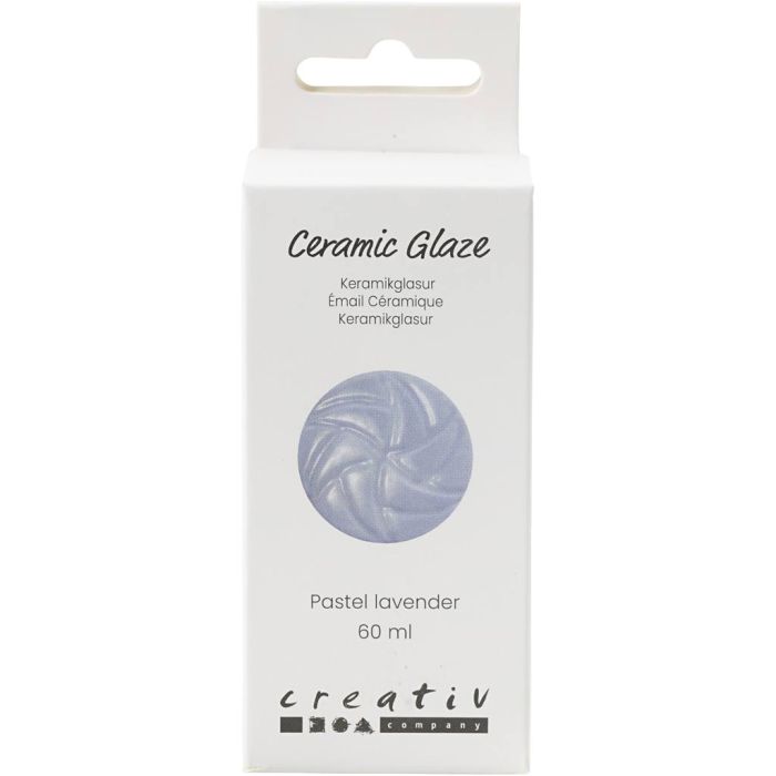 Keramikkglasur, 984-1101 °C, Deckend, Pastel Lavender, 60 ml/ 1 Dose