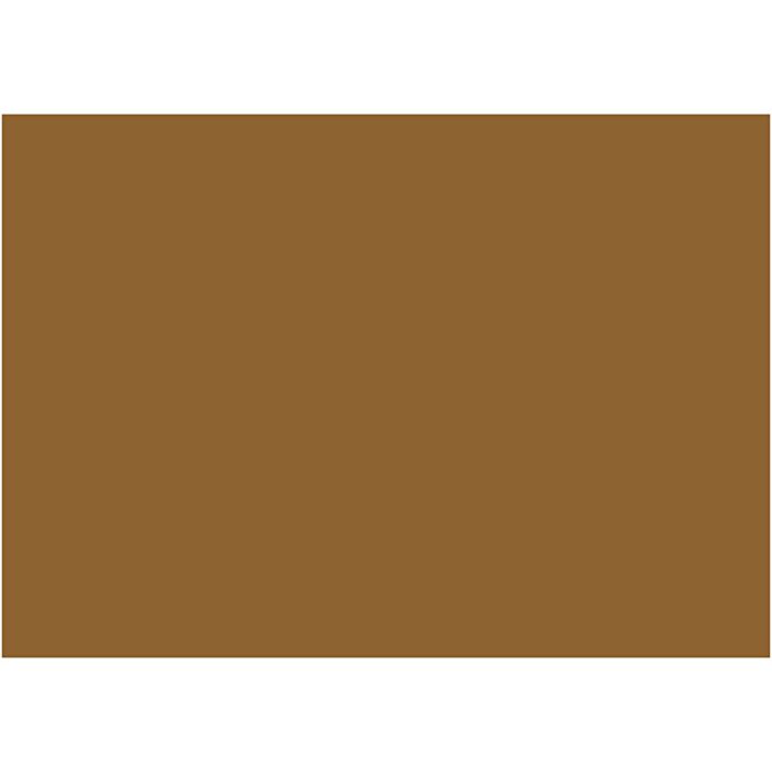 Moosgummi , A4, Blatt 210x297 mm, Dicke 2 mm, Kaffeebraun, 10 Bl./ 1 Pck