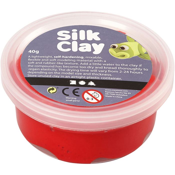 Silk Clay®, Rot, 40 g/ 1 Dose