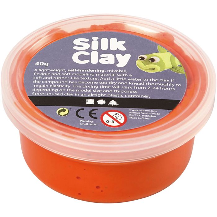 Silk Clay®, Orange, 40 g/ 1 Dose