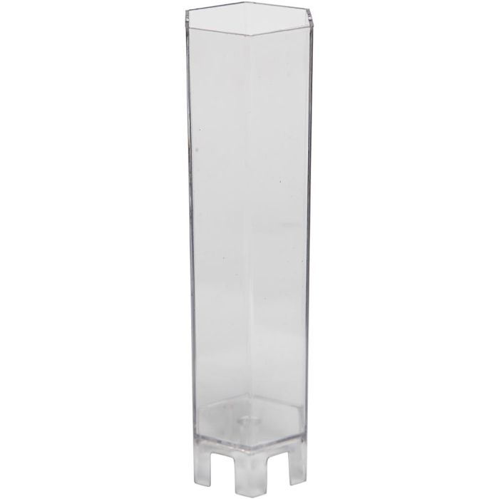 Kerzengießform, Sechseck, Größe 170x53 mm, 1 Stk