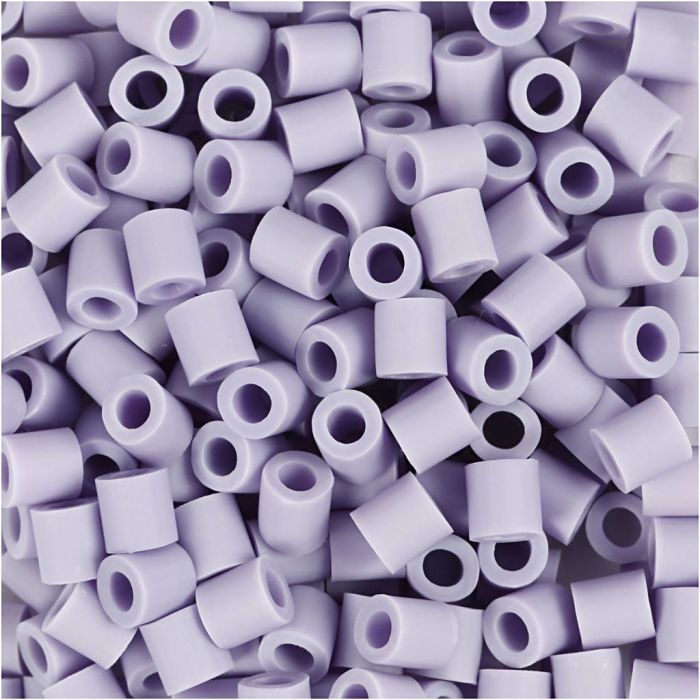 NABBI BioBeads, Größe 5x5 mm, Lochgröße 2,5 mm, medium, Flieder, 1000 Stk/ 1 Pck