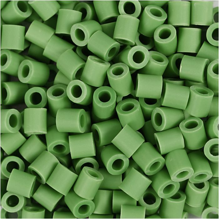 NABBI BioBeads, Größe 5x5 mm, Lochgröße 2,5 mm, medium, Grün, 3000 Stk/ 1 Pck