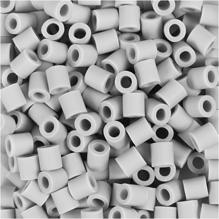 NABBI BioBeads, Größe 5x5 mm, Lochgröße 2,5 mm, medium, Grau, 3000 Stk/ 1 Pck