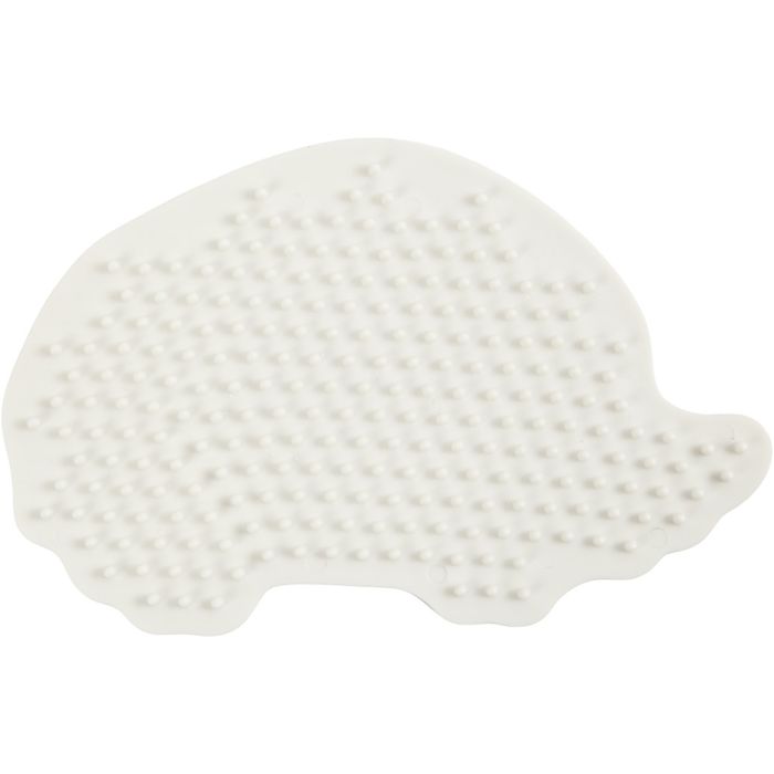 NABBI BioBeads Steckplatte, Igel, Größe 7,6x12 cm, medium, 1 Stk