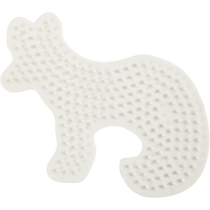 NABBI BioBeads Steckplatte, Fuchs, Größe 9,5x13,4 cm, medium, 1 Stk