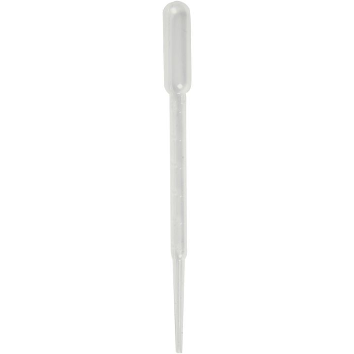 Pipette, L 15 cm, 3 ml, Transparent, 15 Stk/ 1 Pck