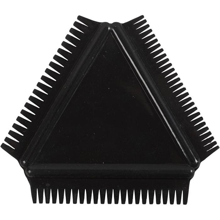 Struktur-Werkzeug, Größe 9 cm, Schwarz, 1 Stk