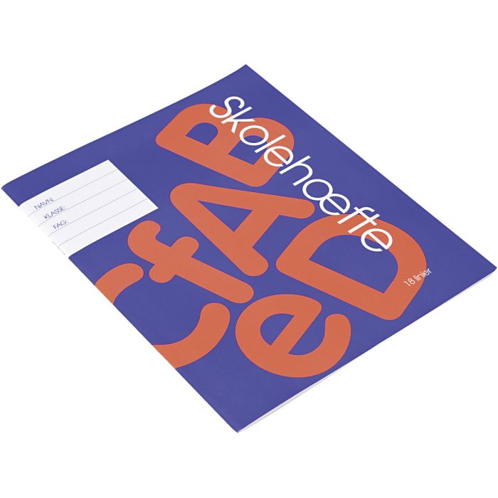 Schulheft, 18 linien, A5, Größe 14,8x21 cm, Anzahl der Seiten 64, 200 Stk/ 1 Pck