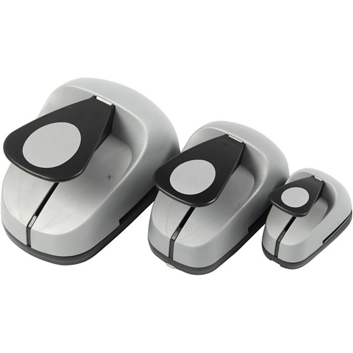 Stanzer-Set, Ei, Größe 25+50+76 mm, 3 Stk/ 1 Pck