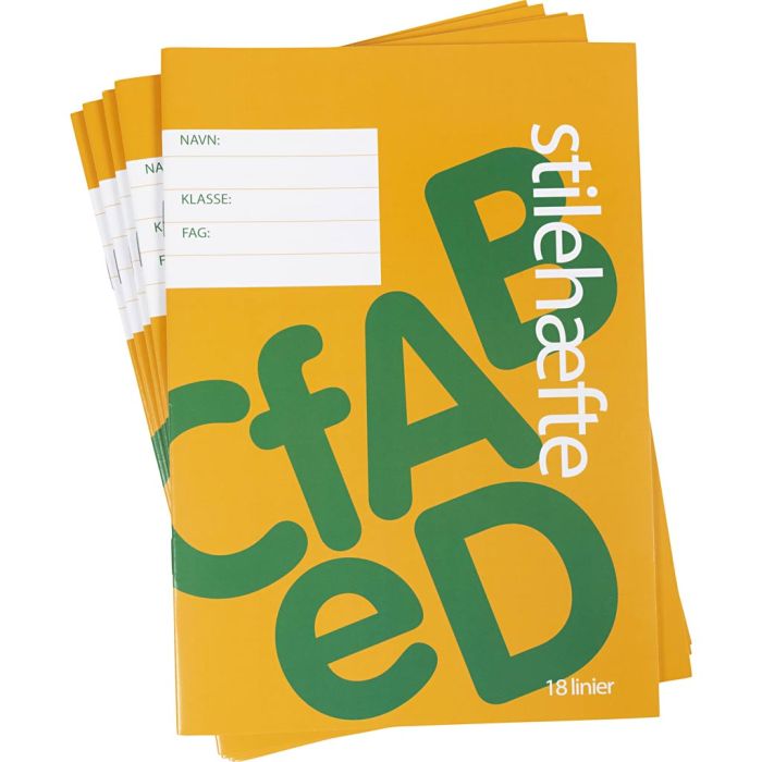 Schulheft, liniert, Größe 14,8x21 cm, Anzahl der Seiten 64, 70 g, 25 Stk/ 1 Pck