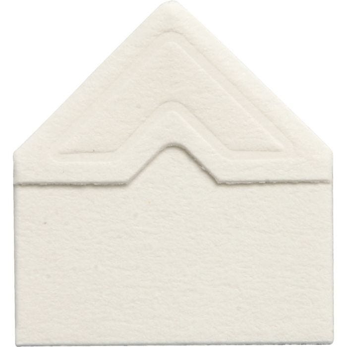 Fotoecken , B 10 mm, 110 g, Creme, 108 Stk/ 1 Pck