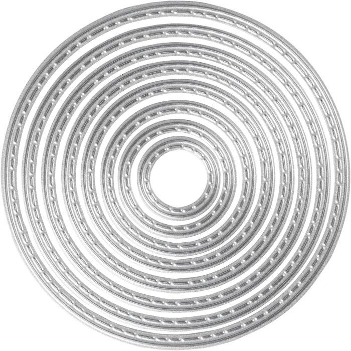 Stanz- und Prägeformen, Kreise, D 1,5-7 cm, 1 Stk