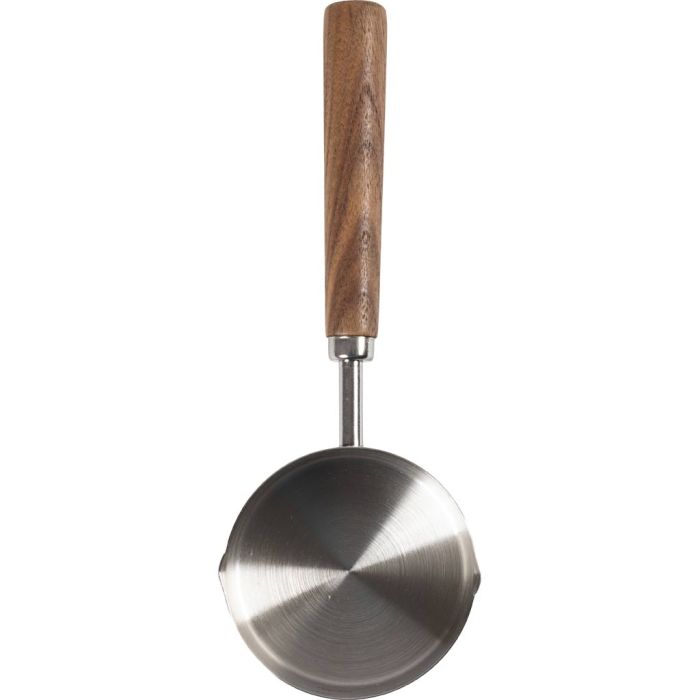 Zinn-Gießlöffel, T 3,5 cm, L 19, D 7,3 cm, 1 Stk