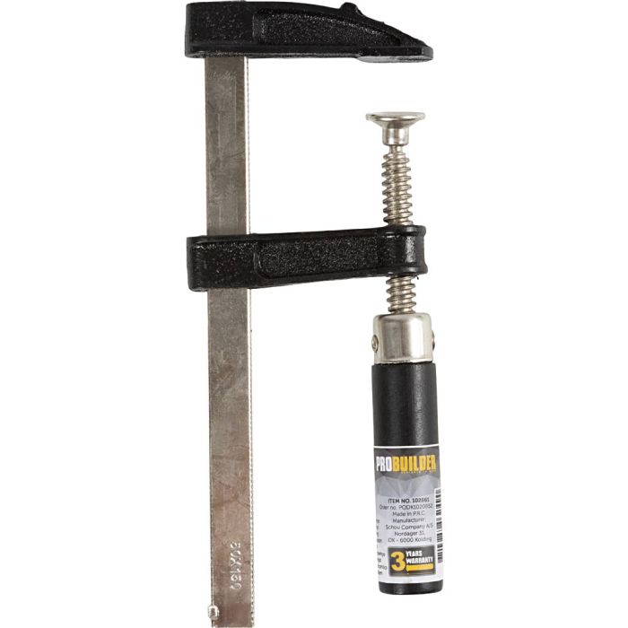 Schraubzwinge, L 150 mm, B 50 mm, 1 Stk