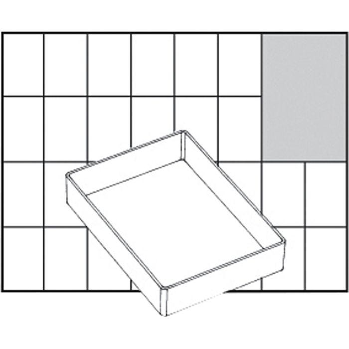 Einsetz-Box, Nr. A71 Low, H 24 mm, Größe 109x79 mm, 1 Stk