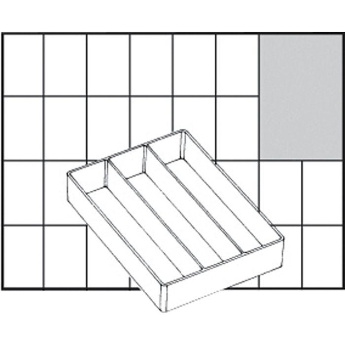 Einsetz-Box, H 24 mm, Größe 109x79 mm, 1 Stk