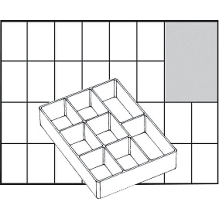 Einsetz-Box, Nr. A78 Low, H 24 mm, Größe 109x79 mm, 1 Stk