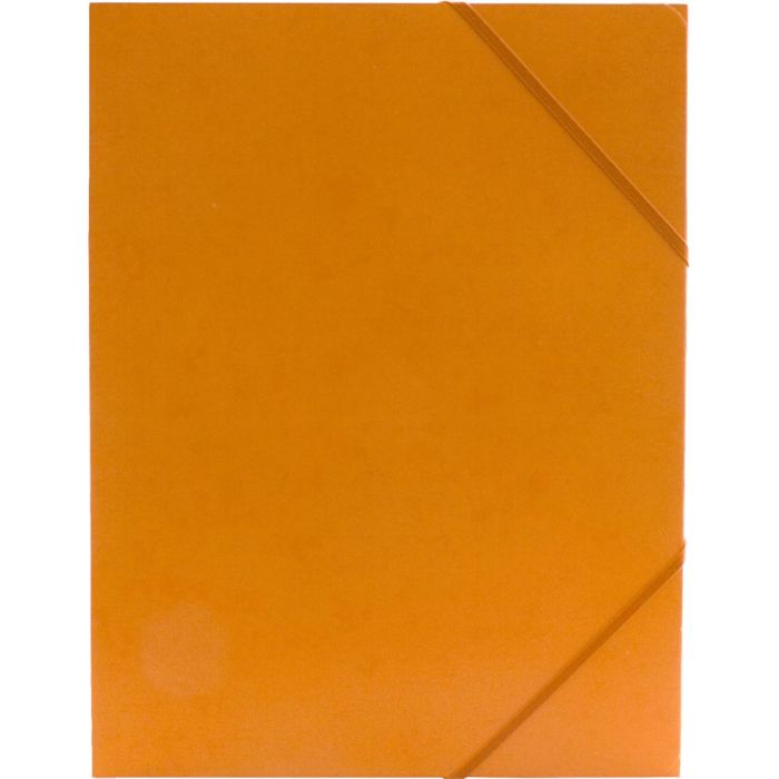 Mappe mit Gummizug, A4, Größe 22,9×32,4 cm, Orange, 1 Stk