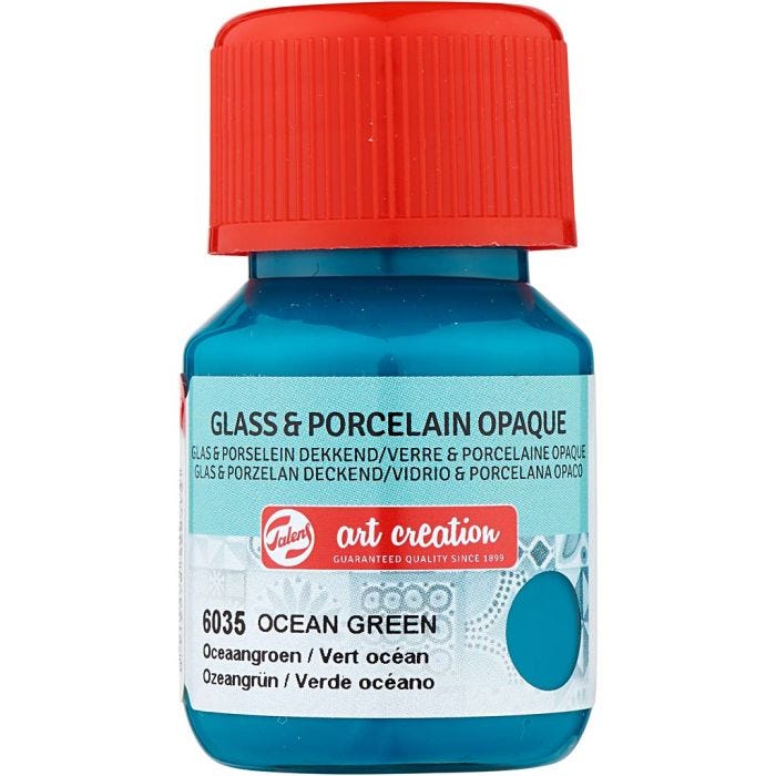 Keramik- und Porzellanfarbe, Türkis, 30 ml/ 1 Fl.