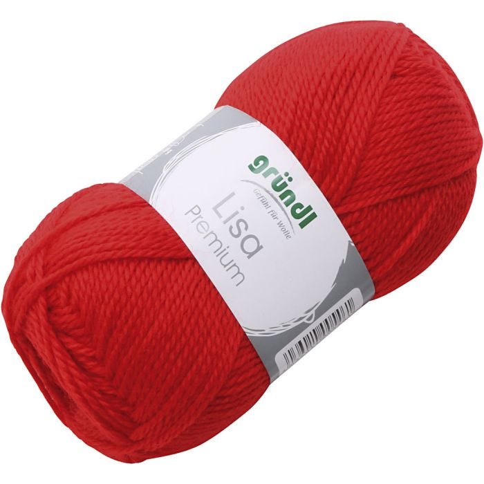 Rot, 50 g/ 1 Knäuel