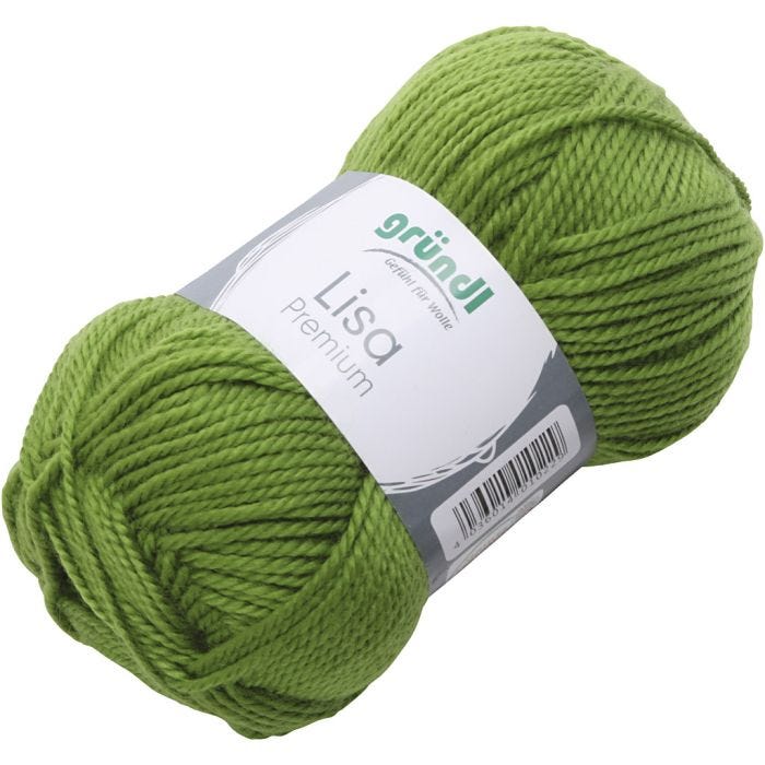 Hellgrün, 50 g/ 1 Knäuel