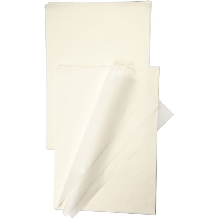 Japanersatzpapier, A3, Dicke 14g/m2, Weiß, 100 Bl./ 1 Pck