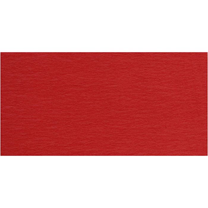 Krepppapier, Blatt 50x250 cm, Rot, 10 Lage/ 1 Pck