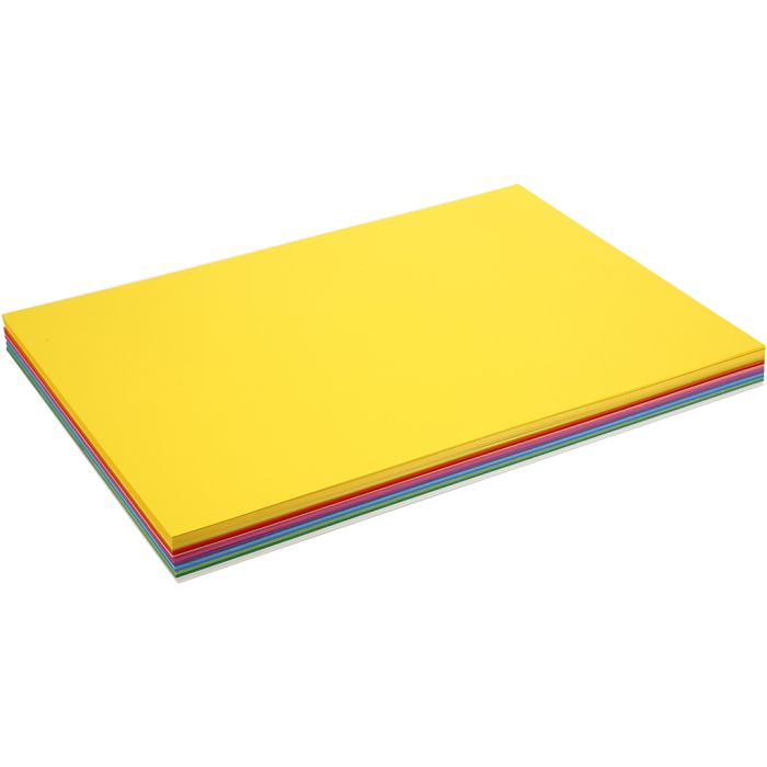Frühlingskarton, A2, Blatt 420x594 mm, 180 g, Sortierte Farben, 20Bl. sort./ 1 Pck