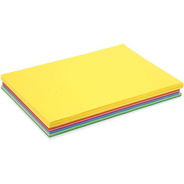 Frühlingskarton, A3, Blatt 297x420 mm, 180 g, Sortierte Farben, 300 Bl. sort./ 1 Pck