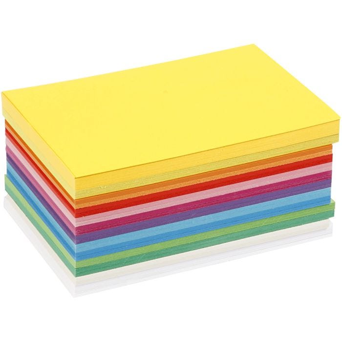 Frühlingskarton, A6, Blatt 105x148 mm, 180 g, Sortierte Farben, 300Bl. sort./ 1 Pck