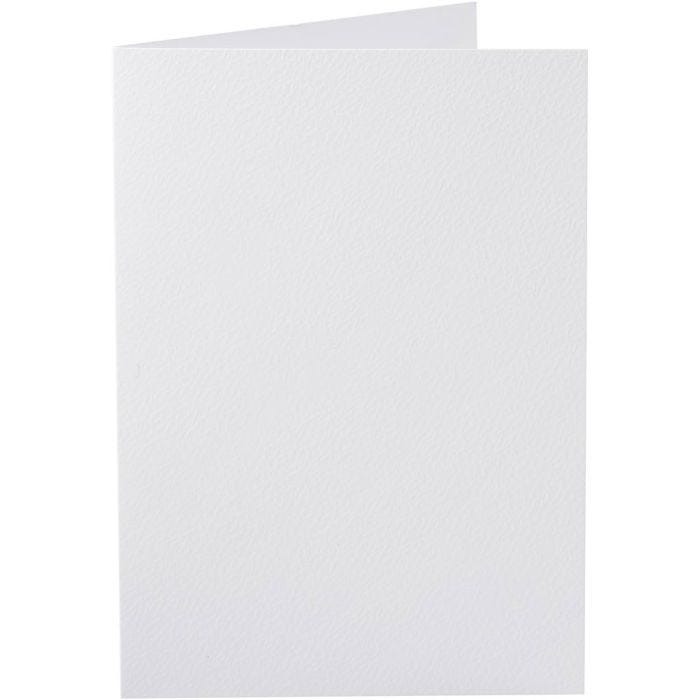 Karten, Kartengröße 10,5x15 cm, 220 g, Weiß, 10 Stk/ 1 Pck