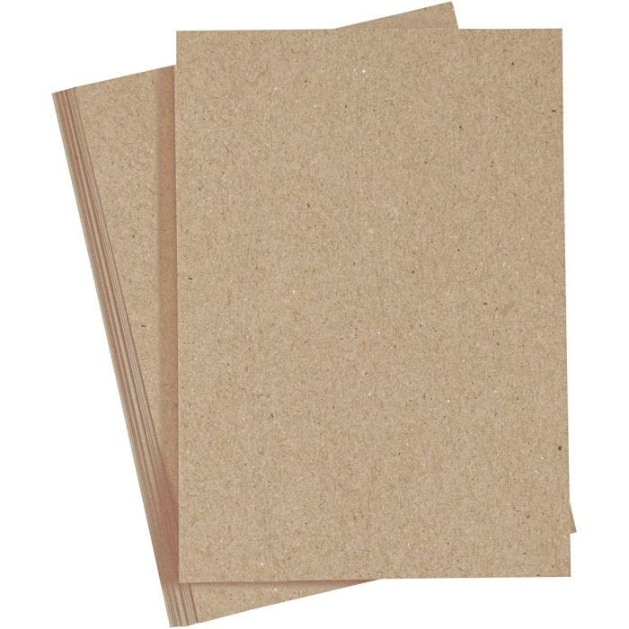 Papier, A4, Blatt 210x297 mm, 120 g, Natur, 20Stk/ 1 Pck
