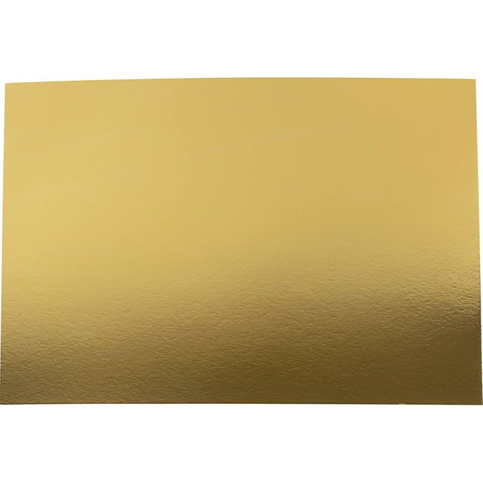 Metallic-Folienkarton, A4, Blatt 210x297 mm, 280 g, Gold, 10 Bl./ 1 Pck