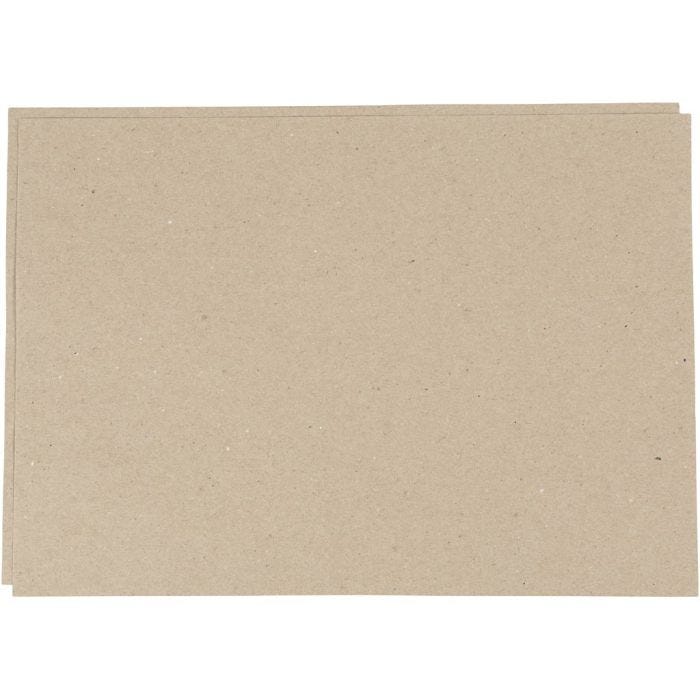 Kraftpapier, A3, Blatt 297x420 mm, 135 g, Graubraun, 500Bl./ 1 Pck
