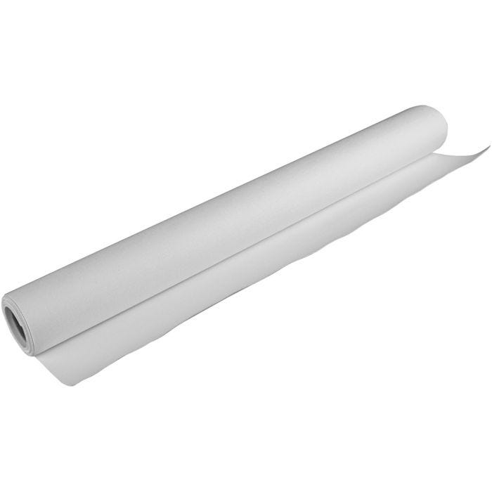 Leinwand auf Rolle, B 120 cm, 380 g, Weiß, 5m/ 1 Rolle