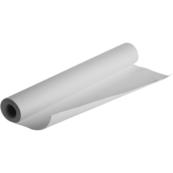 Leinwand auf Rolle, B 50 cm, 380 g, Weiß, 5 m/ 1 Rolle