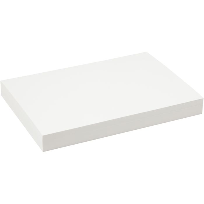 Aquarellpapier, A4, Blatt 210x297 mm, 200 g, Weiß, 100Bl./ 1 Pck