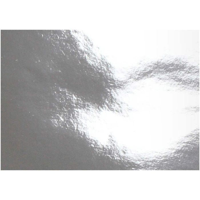 Metallic-Papier, A4, Blatt 210x297 mm, 120 g, Silber, 10 Bl./ 1 Pck