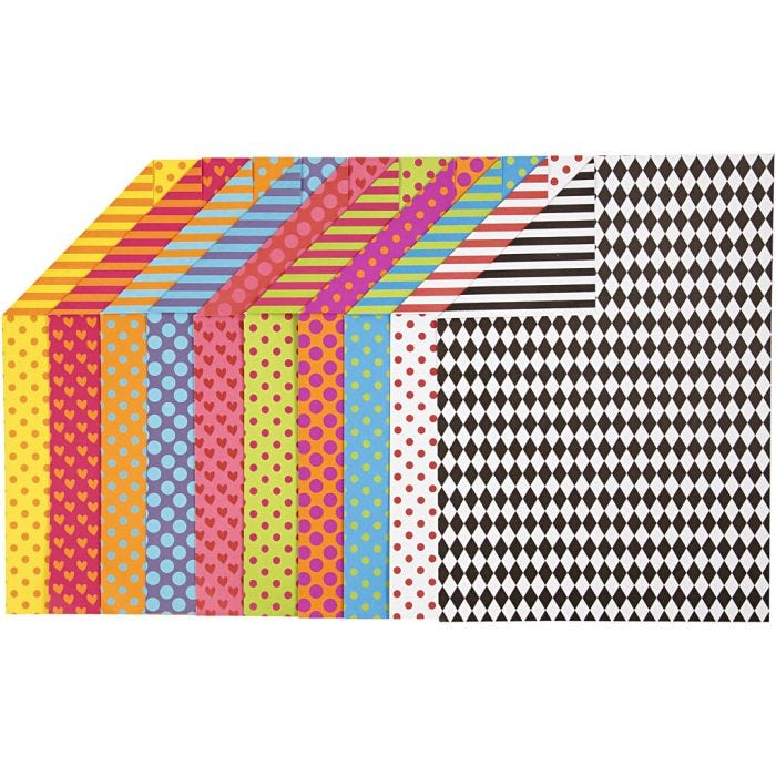 Colortime Farbkarton, A4, Blatt 210x297 mm, 250 g, Sortierte Farben, 200 Bl. sort./ 1 Pck