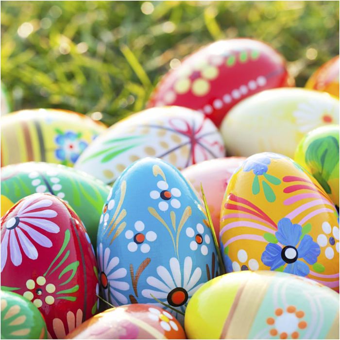 Servietten, Ostereier, Größe 33x33 cm, 20 Stk/ 1 Pck