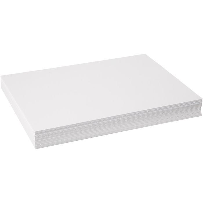 Zeichenpapier, A3, Blatt 297x420 mm, 190 g, Weiß, 250Bl./ 1 Pck