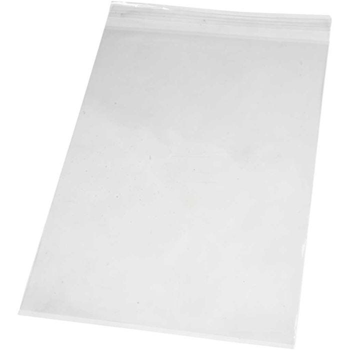 Cellophanhüllen, H 31,2 cm, B 22,5 cm, Dicke 25 my, 20 Stk/ 1 Pck