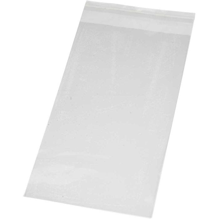 Cellophanhüllen, H 22 cm, B 12 cm, Dicke 25 my, 20 Stk/ 1 Pck