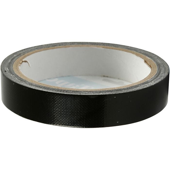 Isolierband, B 19 mm, Schwarz, 25m/ 1 Rolle
